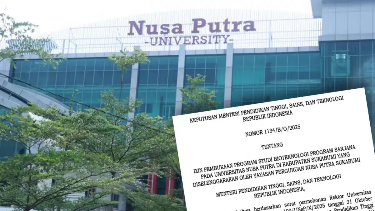 Jawab Krisis Kesehatan-Ekologi, Nusa Putra University Hadirkan Program Studi S1 Bioteknologi