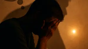 Ilustrasi stres (Sumber: edit by copilot)