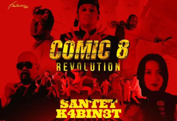 Poster Comic 8 Revolution: Santet K4bin3t, Film Terbaru Komedi Horor Bernuansa Satir Politik (Sumber : X/@habisnontonfilm)