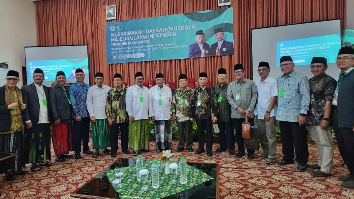 Ulama Muda Sukabumi KH Aang Abdullah Terpilih Aklamasi Jadi Ketua MUI Jabar