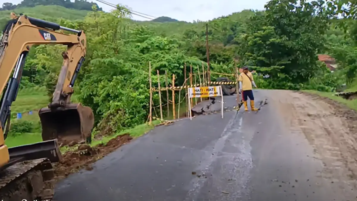 Akses ke Geopark Ciletuh, Tamanjaya–Palangpang dan Loji–Palangpang Bisa Dilalui