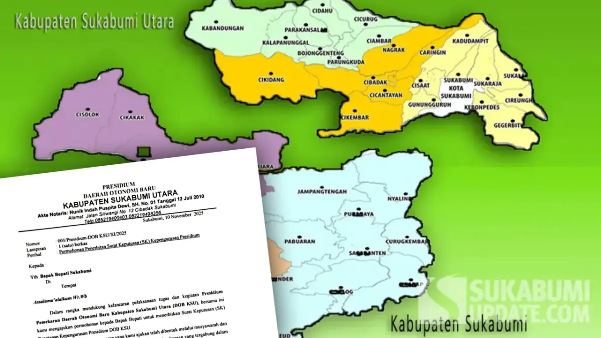 Diam-diam Presidium Pemekaran Sukabumi Utara Dirombak, Ini Daftar Pengurus Baru