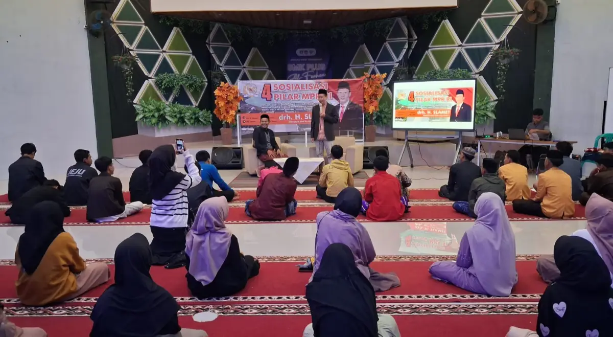 Sosialisasi Empat Pilar di Sukabumi, Slamet Ajak Anak Muda Bangun Bangsa
