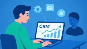 Ilustrasi penggunaan platform CRM (customer relationship management), sehingga bisnis dapat mengelola hubungan pelanggan secara lebih terstruktur dan relevan | Foto : Dok. Ist