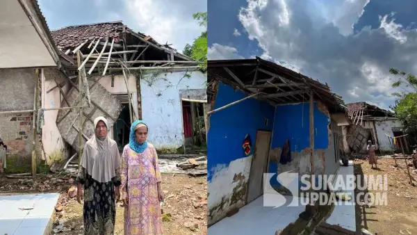 Kondisi korban banjir bandang luapan Sungai Cikaso di Kampung Cieurih, Desa Datarnangka, Sagaranten Sukabumi pada 4 Desember 2024 silam yang disebut hingga kini belum terima bantuan. (Sumber Foto: Istimewa)