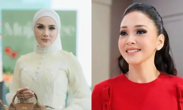 Salaman Tanpa Tatapan, Pertemuan Maia Estianty dan Mulan Jameela Jadi Sorotan (Sumber : Instagram/@maiaestiantyreal @mulanjameela1)