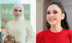 Salaman Tanpa Tatapan, Pertemuan Maia Estianty dan Mulan Jameela Jadi Sorotan (Sumber : Instagram/@maiaestiantyreal @mulanjameela1)