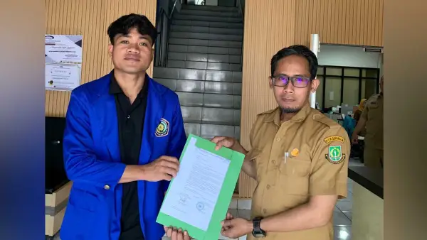 BEM KM UMMI mengajukan permohonan audiensi ke Inspektorat Kota Sukabumi, Selasa (23/12/2025). (Sumber Foto: Istimewa)