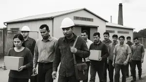 Ilustrasi PHK (Sumber: edit by copilot)