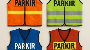 Ilustrasi rompi jukir atau juru parkir (Sumber: edit by copilot)