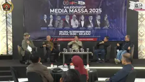 Diskusi Kaleidoskop Media Massa 2025 | Foto  : @youtube AFU