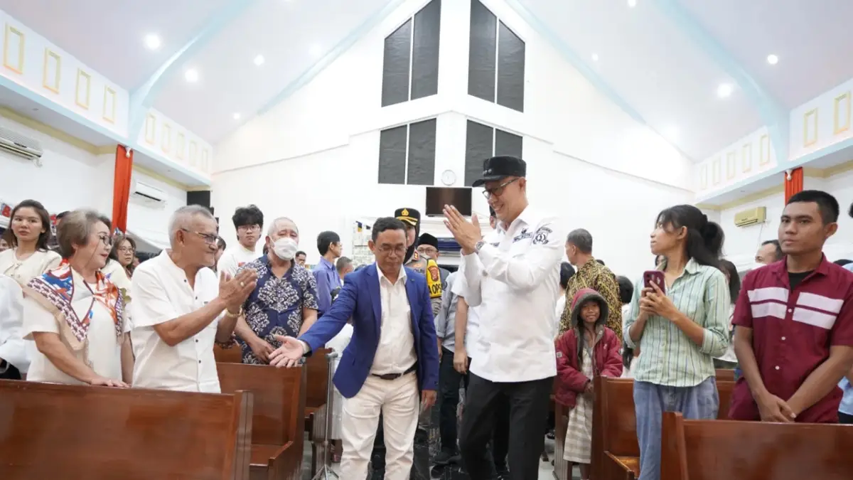 Pemkot Sukabumi Kunjungi Sejumlah Gereja Pastikan Natal Berjalan Aman dan Kondusif