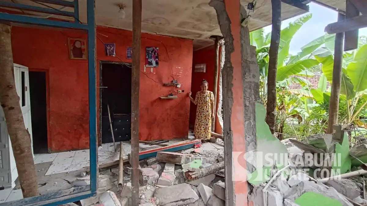 Pergerakan Tanah Susulan Terjang Kampung Gempol Sukabumi: Rusak 15 Rumah, Warga Kembali Mengungsi