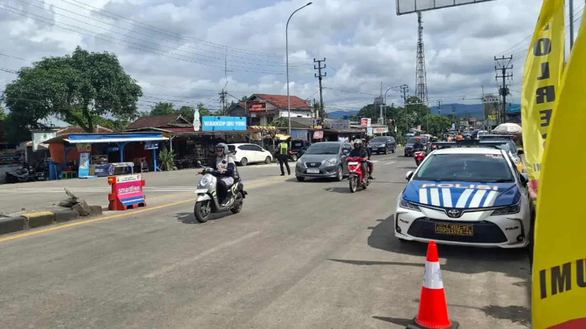 Sempat Terapkan One Way, Arus Balik di Exit Tol Parungkuda Terpantau Lancar