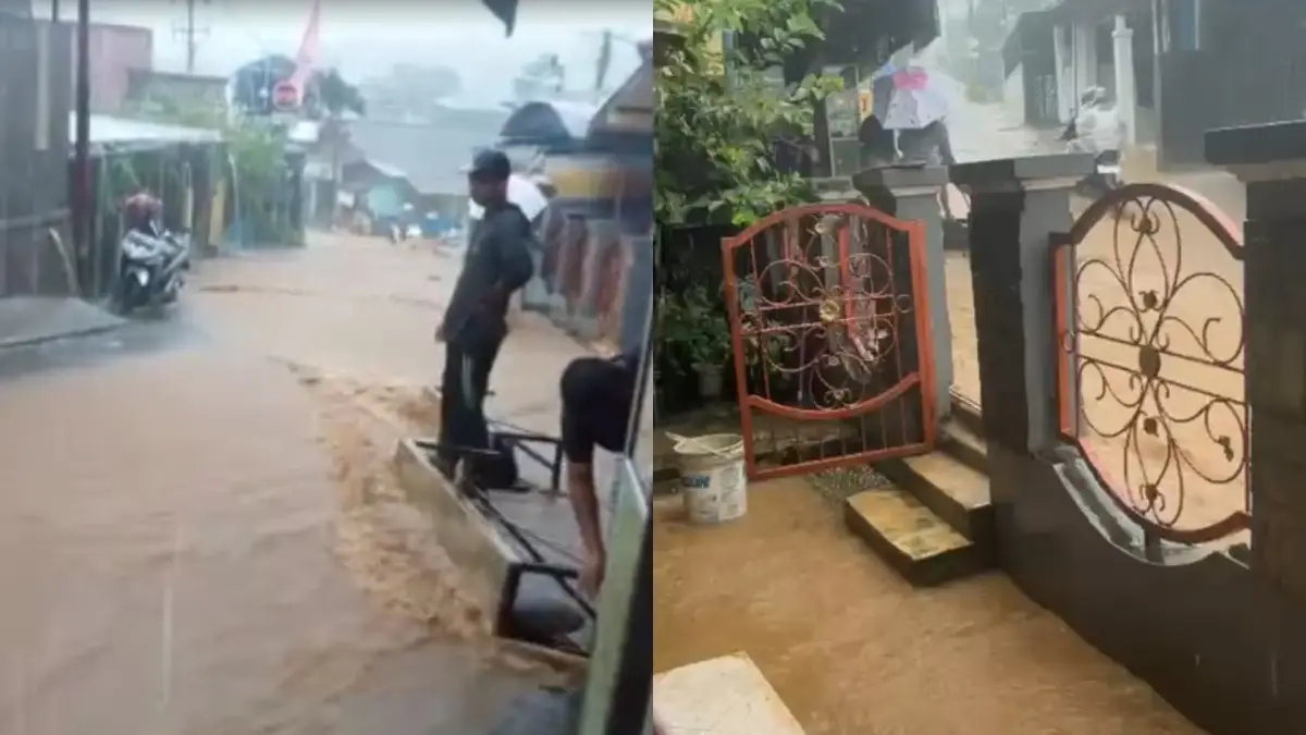 Banjir Limpasan Terjang Gang Metro Parungkuda, Warga Soroti Dampak Proyek Perumahan