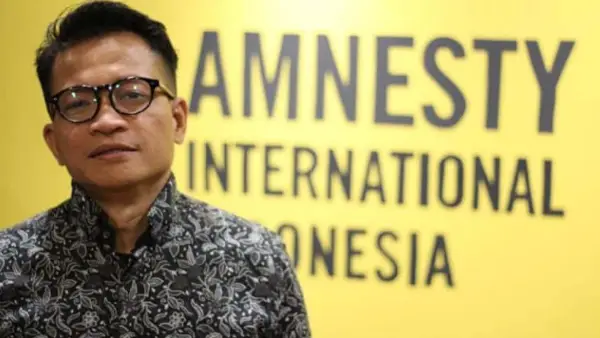Direktur Eksekutif Amnesty International Indonesia, Usman Hamid. (Sumber Foto: Istimewa)