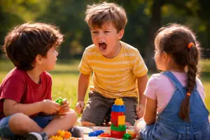 Ilustrasi Conduct Disorder pada Anak: Tanda-Tanda, Faktor Penyebab, dan Cara Penanganannya (Sumber: ChatGPT)