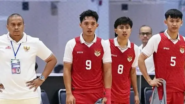 M. Robby (nomor punggung 9) menjadi pencetak gol satu-satunya Timnas Indonesia di laga Final AFF Futsal U-19 2025. (Sumber Foto: Galeri Futsal)