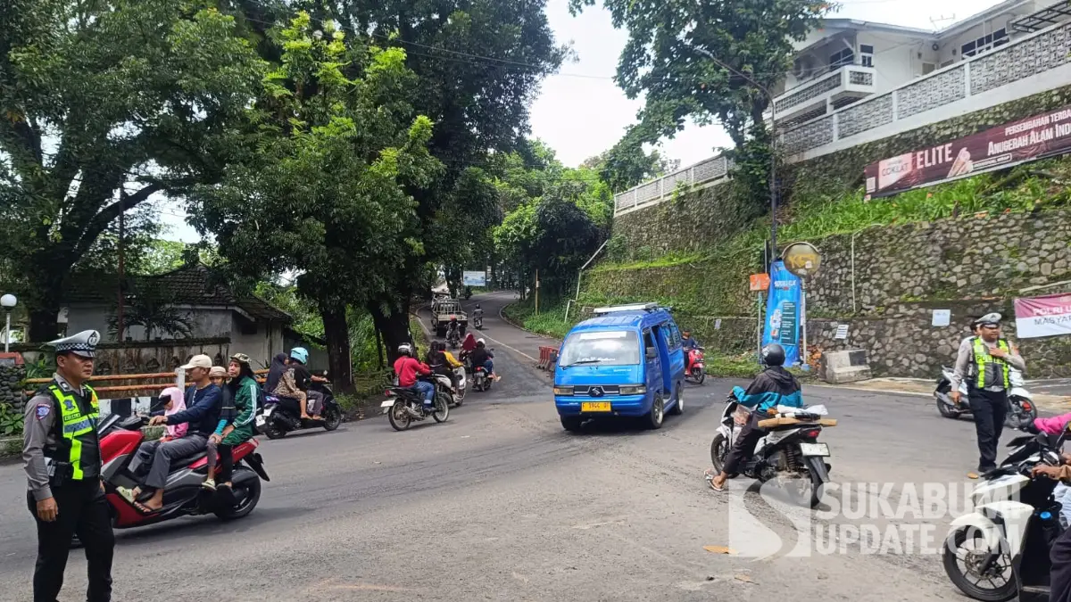 Sukabumi Dikepung Bencana? Arus Lalin di Sukabumi Masih Lenggang Jelang Malam Tahun Baru 2026