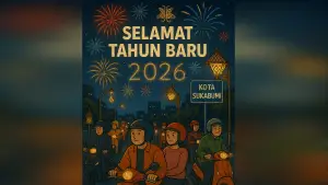 Ilustrasi malam tahun baru 2026 di Kota Sukabumi (Sumber: edit by copilot)