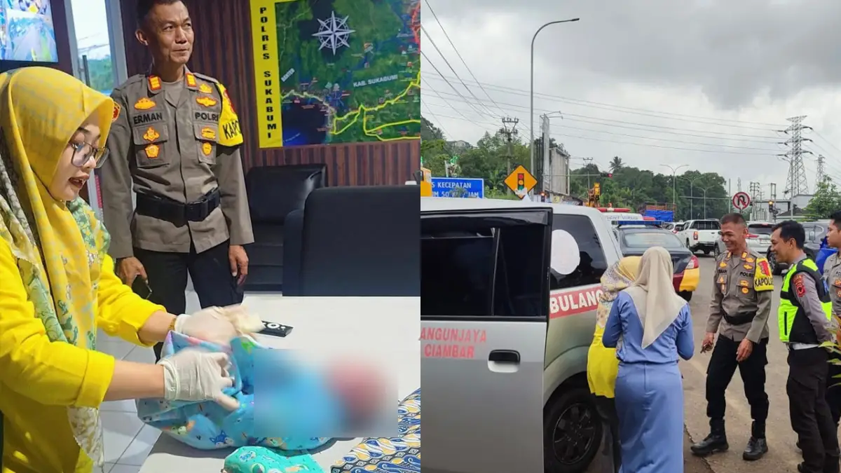 Kondisi Terkini Ibu dan Bayi yang Lahir Darurat di Pos Pam Exit Tol Bocimi Sukabumi