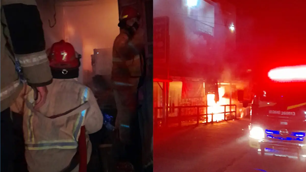 Kerugian Ditaksir Rp3 Miliar, Ruko Grosir di Sukalarang Sukabumi Hangus Terbakar