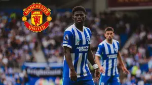 Carlos Baleba dikabarkan tengah diincar kembali oleh Manchester United untuk memperkuat lini tengah tim. (Sumber: Instagram/@carlos_baleba)