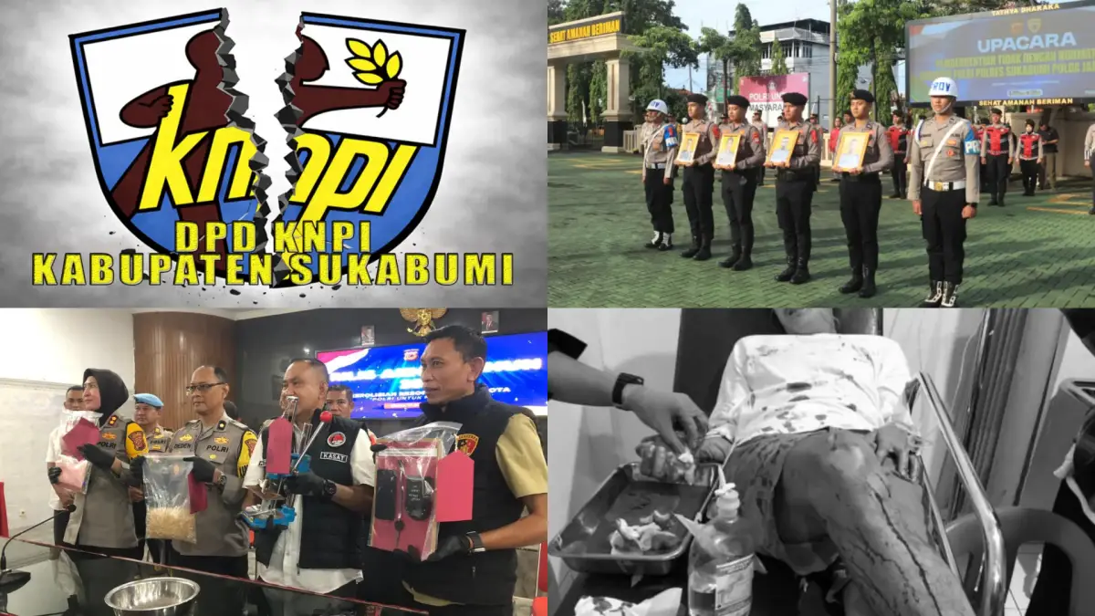 5 Berita Terpopuler Sukabumi Sepekan: Dualisme KNPI hingga Pembacokan Malam Tahun Baru