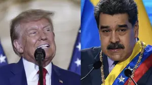 Presiden AS, Donald Trump dan Presiden Venezuela, Nicolas Maduro. (Sumber Foto: AP)