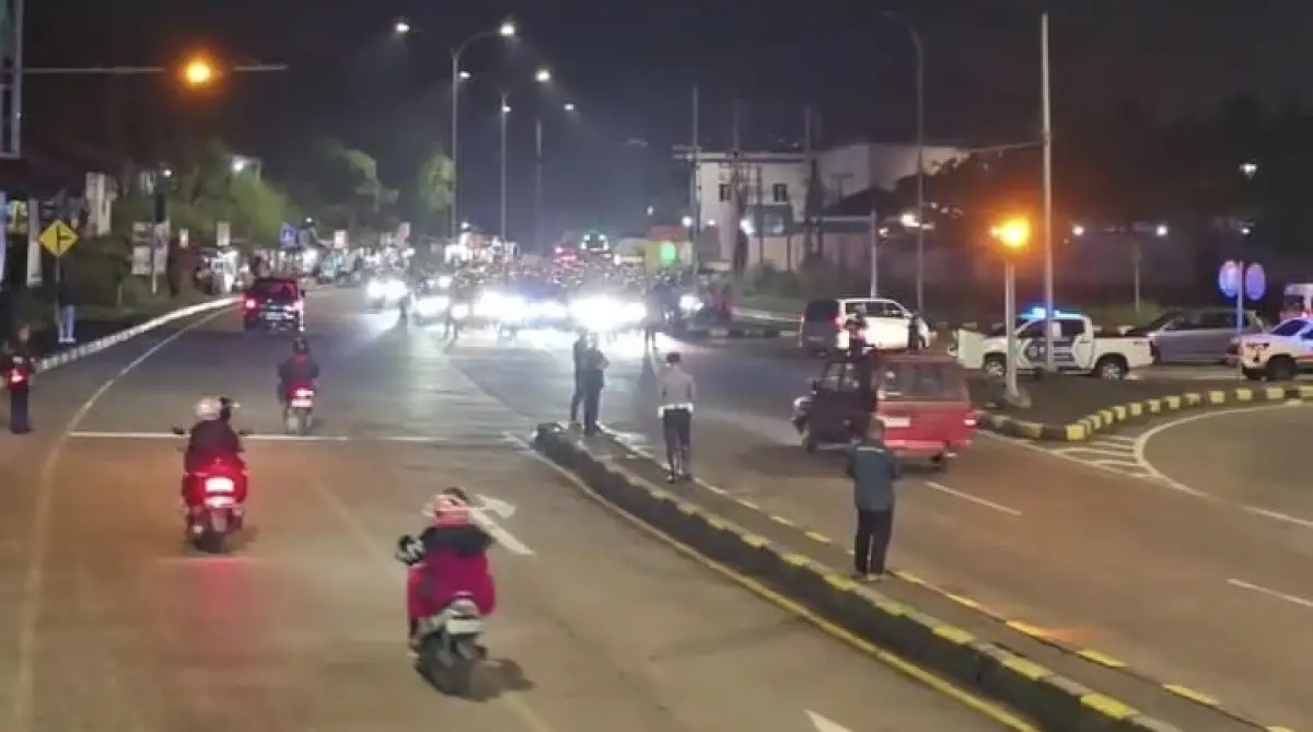 Puncak Arus Balik Nataru Mulai Terasa, Jalur Sukabumi–Bogor Diterapkan 2 Kali One Way Malam Ini