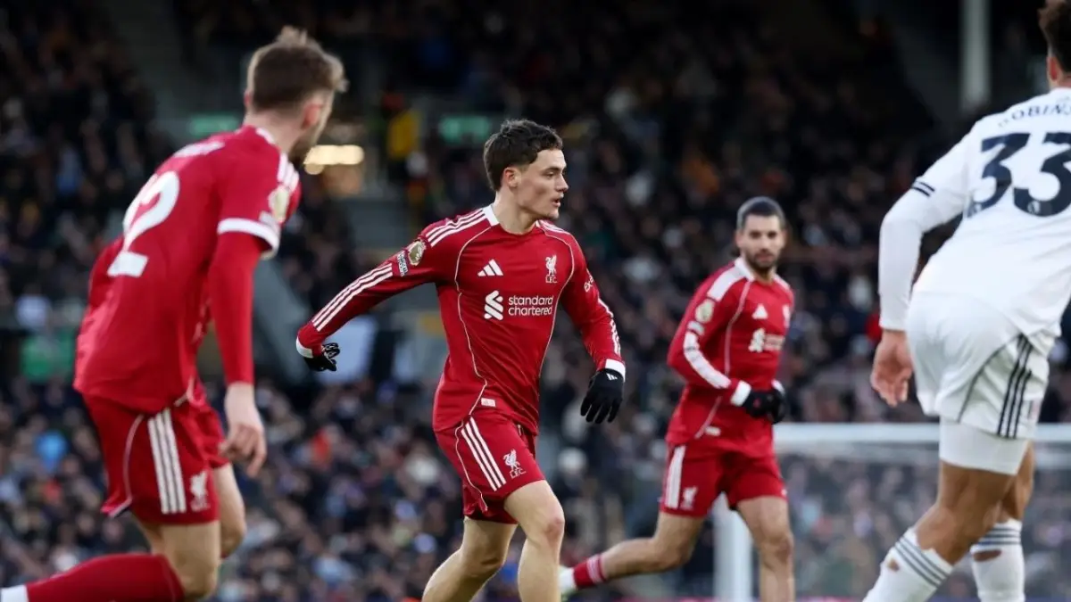 Gol Harrison Reed Buyarkan Kemenangan Liverpool saat Hadapi Fulham Tadi Malam