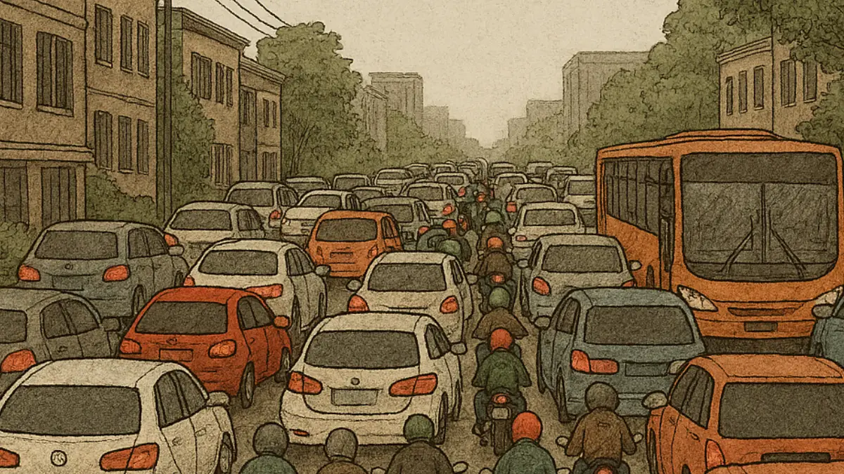 Siap-siap! Uji Coba Sistem Satu Arah Jalan Salemba Tengah Jakarta Pusat