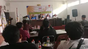 Pelaksanaan Muskab PBVSI Kabupaten Sukabumi pada Minggu (4/1/2026). (Sumber: Istimewa)