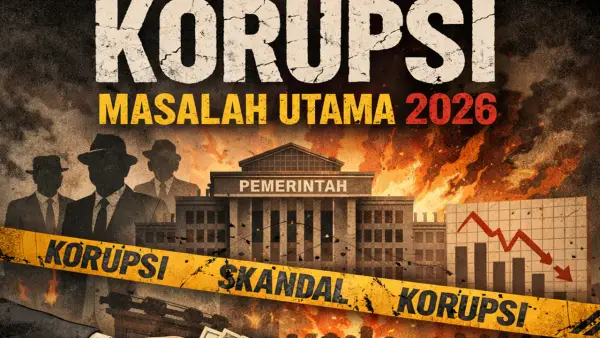 Korupsi jadi hal mengkhawatirkan di 2026 | Foto : ChatGPT