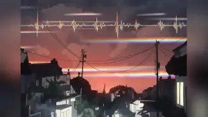 Suara dentuman keras disertai kilatan cahaya kemerahan di langit hebohkan warga di utara Cianjur pada Senin (5/1/2026) malam. Foto hanya ilustrasi. (Sumber Foto: AI/Google Gemini)