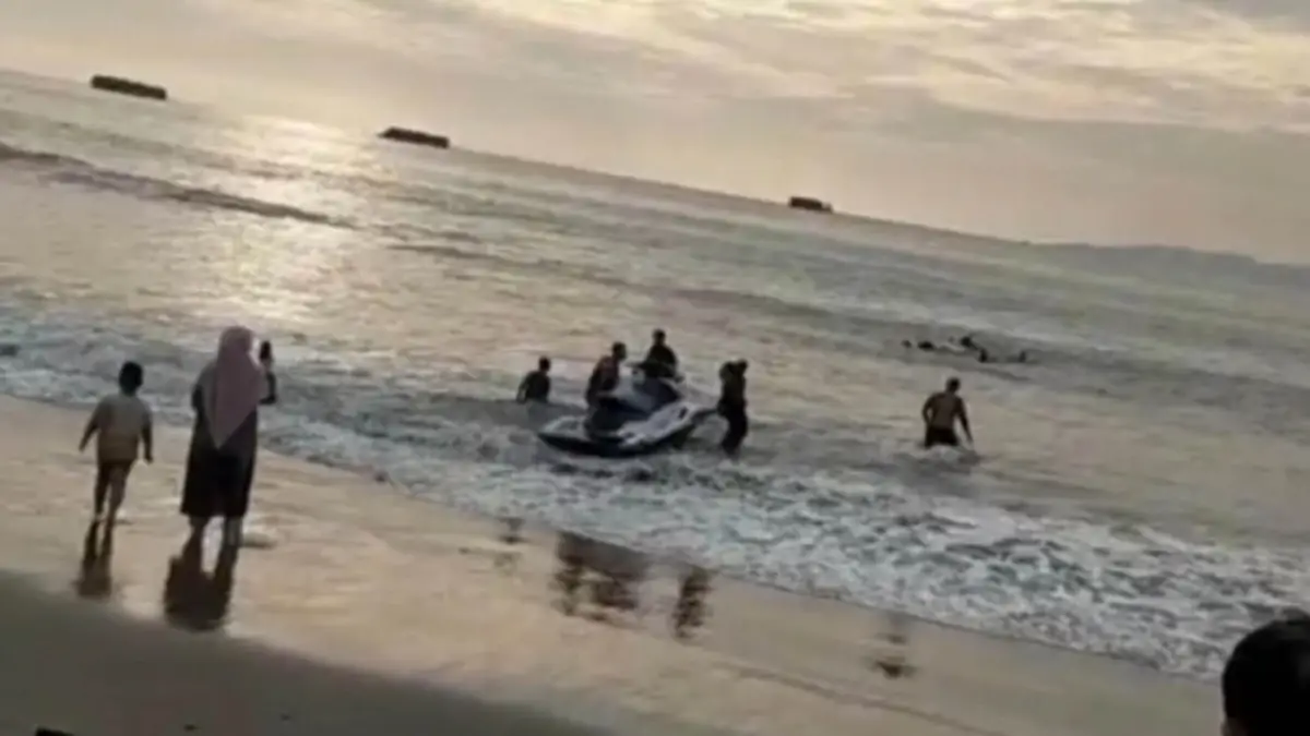 Media Asing Soroti Kecelakaan Jetski di Sukabumi yang Tewaskan WN Arab Saudi