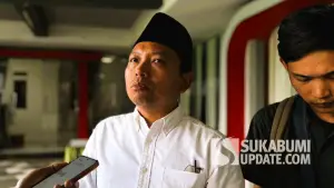 Anggota Komisi IX DPR RI Zainul Munasichin menanggapi kasus Lanti TKW Sukabumi di Shanghai China. (Sumber : SU/Turangga Anom)