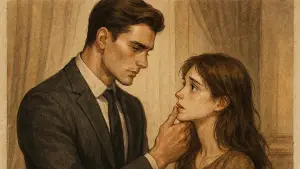 ilustrasi romansa ceo dan si miskin (Sumber: edit by copilot)