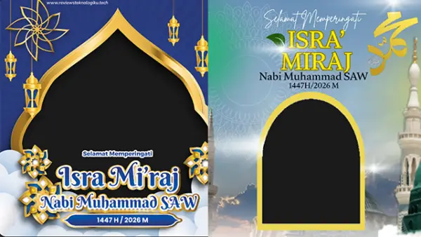 Twibbon Isra Miraj menjadi media visual yang menarik untuk menyebarkan pesan-pesan positif dalam memeriahkan peringatan ini. (Sumber : twibbonize.com).