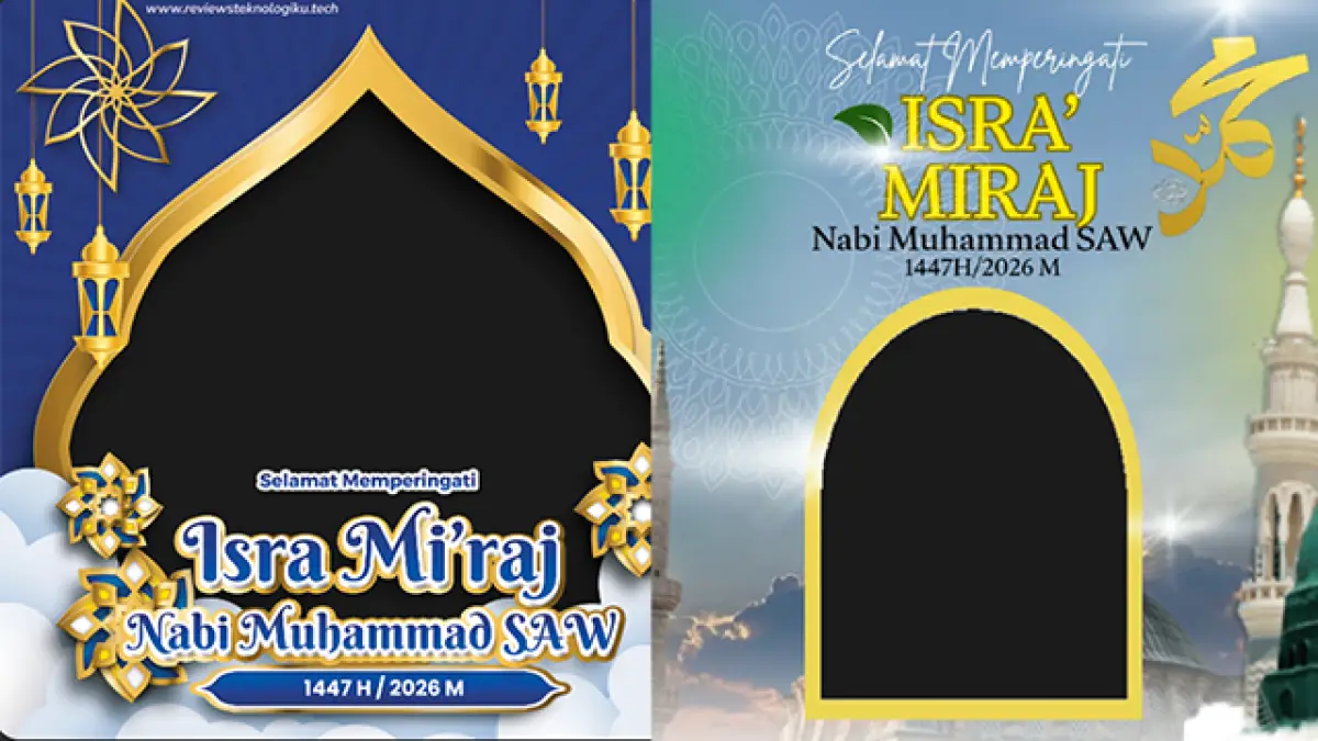 30 Link Twibbon Isra Miraj 2026, Gratis Tinggal Langsung Pasang!