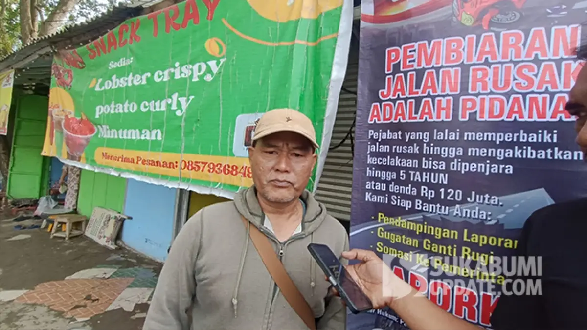 Jalan Rusak Kerap Makan Korban, Warga Sukabumi Datangi Posko Pengaduan di Palabuhanratu