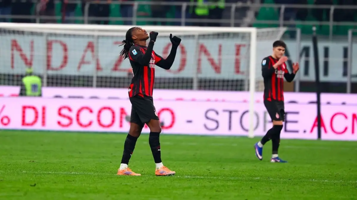 Gol Rafael Leao jadi Penyelamat AC Milan saat Ditahan Imbang Genoa