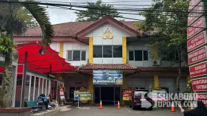 RS Bhayangkara di Kecamatan Gunungpuyuh, Kota Sukabumi. (Sumber: SU/Turangga Anom)