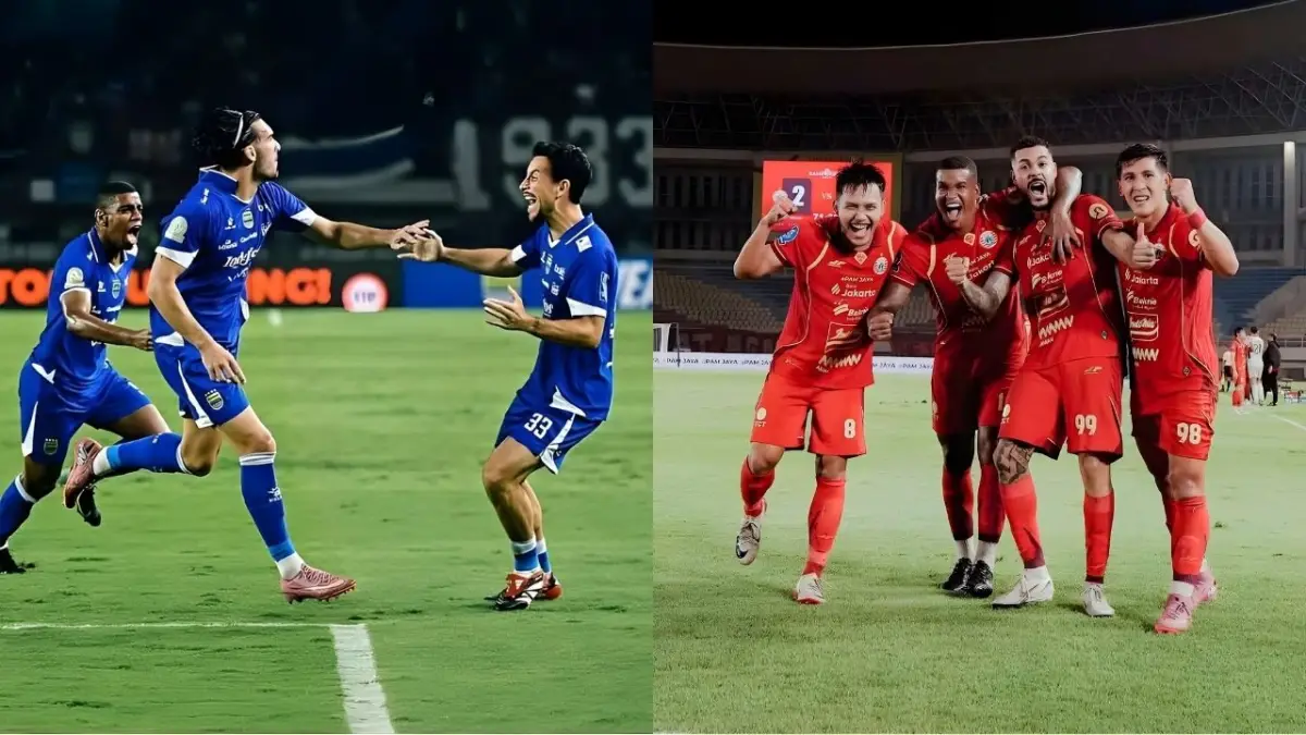 Head To Head Persib Bandung vs Persija Jakarta, Maung Bandung Unggul Statistik