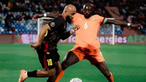 Aksi Bryan Mbuemo saat membela Timnas Kamerun di ajang Piala Afrika (Sumber: Instagram/@mbeumo)