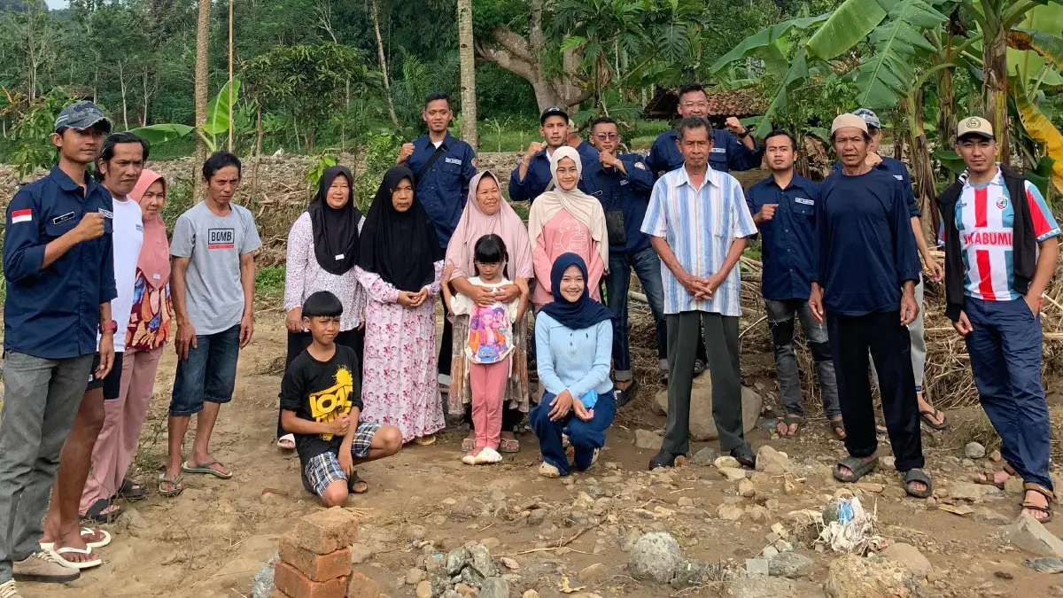 Warga Bantu Warga: Pemuda Cimerang Salurkan Donasi untuk Penyintas Bencana