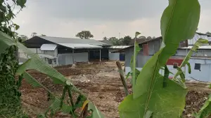 Pembangunan atau perluasan pabrik PT Ilmi Produksindo di Desa Bojongsawah, Kecamatan Kebonpedes, Kabupaten Sukabumi | Foto : Dok, warga