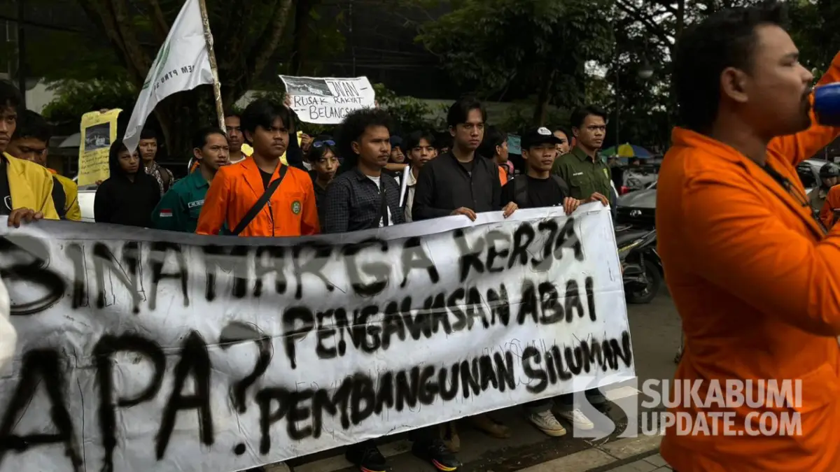 Pengelolaan Infrastruktur Dianggap Buruk, Kantor Dinas Bina Marga Jabar Digeruduk Mahasiswa