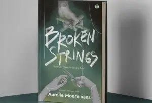Buku Broken Strings Kisah Trauma Child Grooming Aurelie Moeremans (Sumber : Instagram/@aurelie)