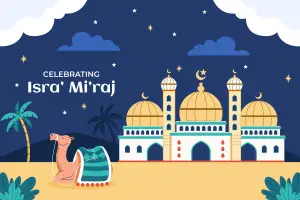 Ilustrasi. Tema Isra Miraj 2026: Inspiratif, Religius, dan Bermakna (Sumber : Freepik)